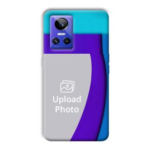 Blue Waves Customized Printed Back Cover for Realme GT Neo 3