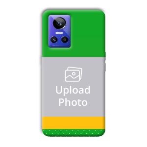 Green Yellow Customized Printed Back Cover for Realme GT Neo 3