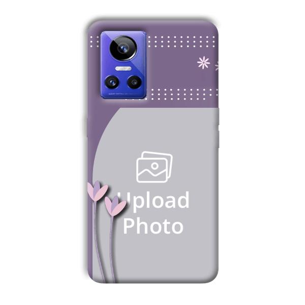 Lilac Pattern Customized Printed Back Cover for Realme GT Neo 3
