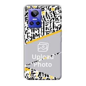 Letters Customized Printed Back Cover for Realme GT Neo 3