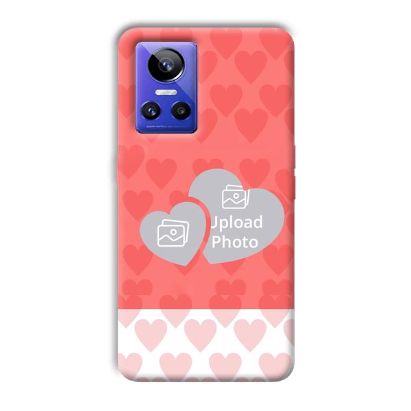 2 Hearts Customized Printed Back Cover for Realme GT Neo 3