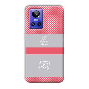 Pink Polka Customized Printed Back Cover for Realme GT Neo 3