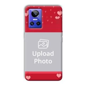 Red Pink  Customized Printed Back Cover for Realme GT Neo 3