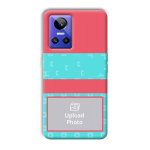 Bluish Pattern Customized Printed Back Cover for Realme GT Neo 3
