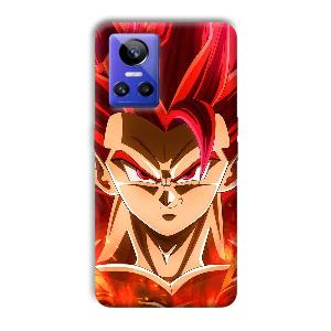 Goku Design Phone Customized Printed Back Cover for Realme GT Neo 3