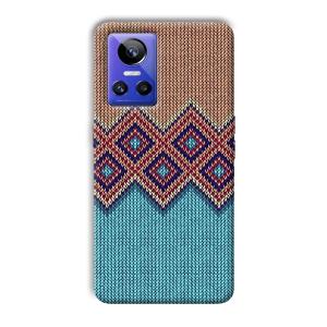 Fabric Design Phone Customized Printed Back Cover for Realme GT Neo 3