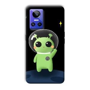 Alien Character Phone Customized Printed Back Cover for Realme GT Neo 3