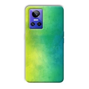 Green Pattern Phone Customized Printed Back Cover for Realme GT Neo 3