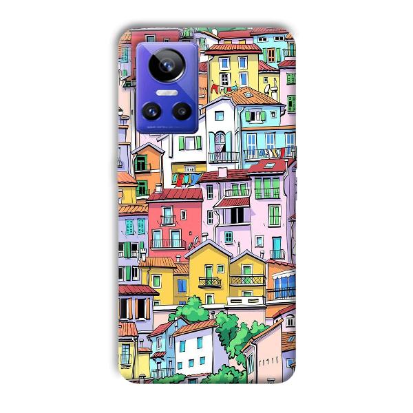 Colorful Alley Phone Customized Printed Back Cover for Realme GT Neo 3