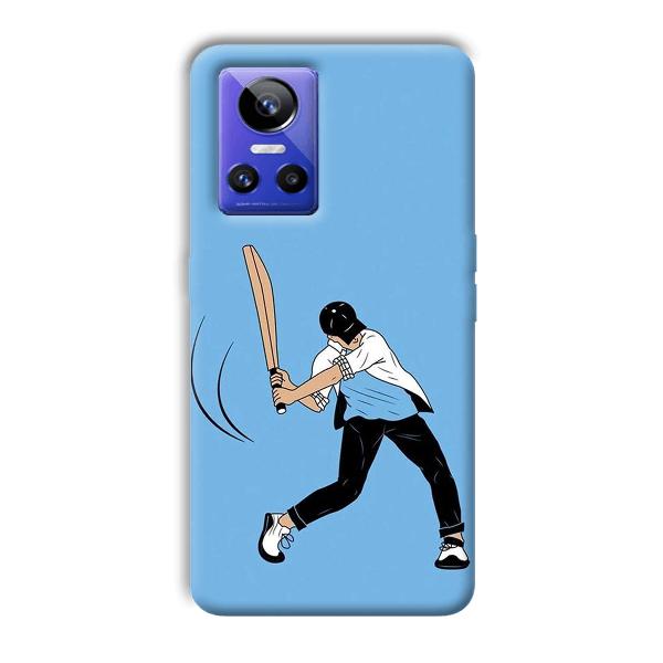 Cricketer Phone Customized Printed Back Cover for Realme GT Neo 3