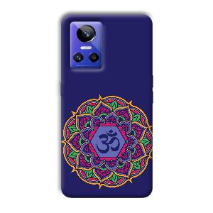 Blue Om Design Phone Customized Printed Back Cover for Realme GT Neo 3