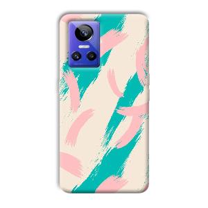 Pinkish Blue Phone Customized Printed Back Cover for Realme GT Neo 3