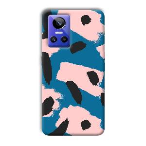 Black Dots Pattern Phone Customized Printed Back Cover for Realme GT Neo 3