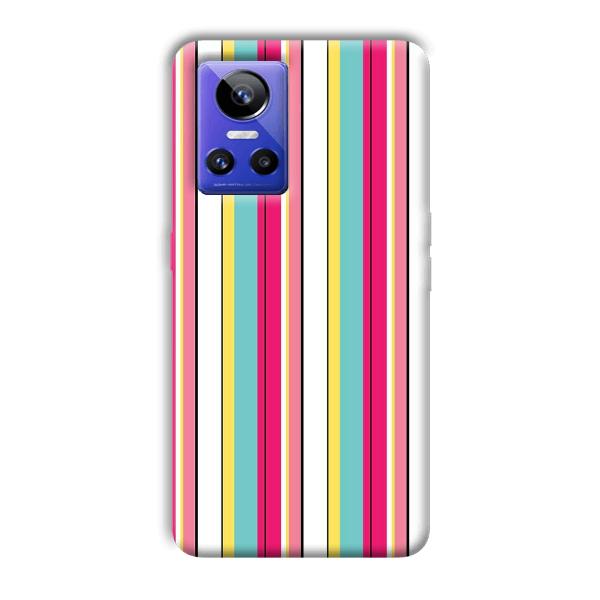 Lines Pattern Phone Customized Printed Back Cover for Realme GT Neo 3