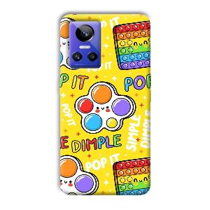 Pop It Phone Customized Printed Back Cover for Realme GT Neo 3