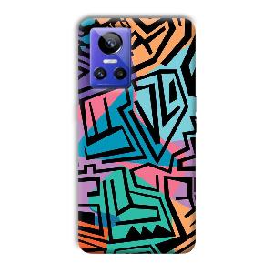 Patterns Phone Customized Printed Back Cover for Realme GT Neo 3