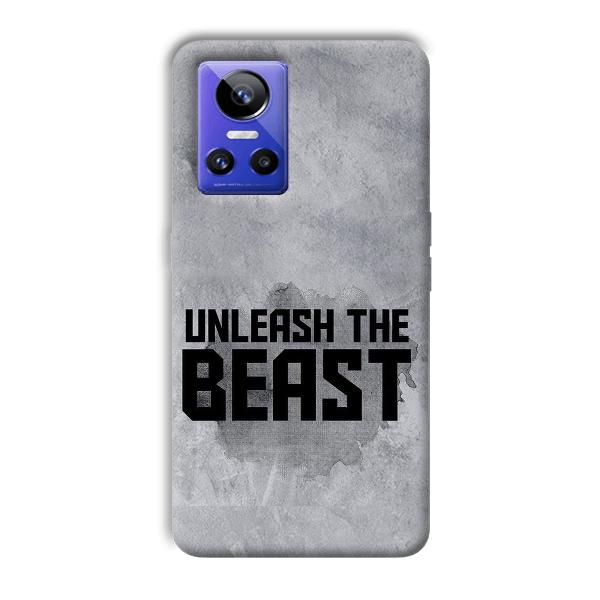 Unleash The Beast Phone Customized Printed Back Cover for Realme GT Neo 3