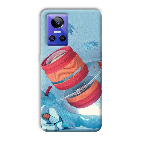 Blue Design Phone Customized Printed Back Cover for Realme GT Neo 3