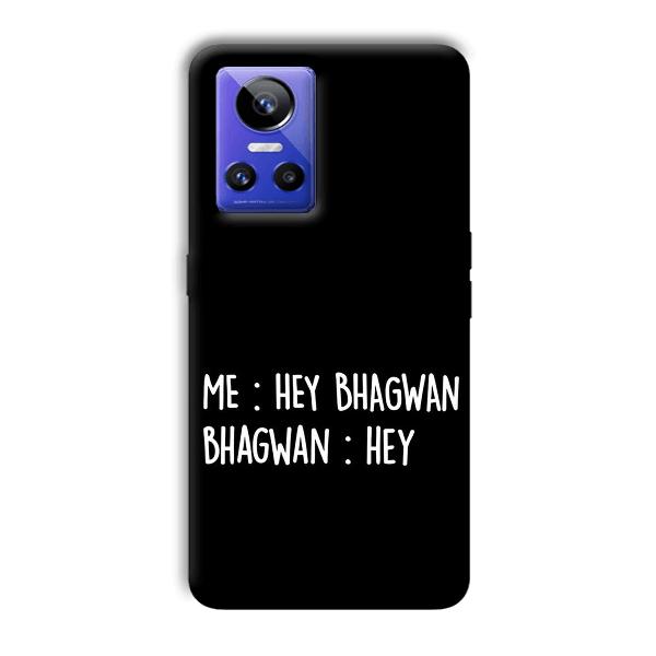 Hey Bhagwan Phone Customized Printed Back Cover for Realme GT Neo 3
