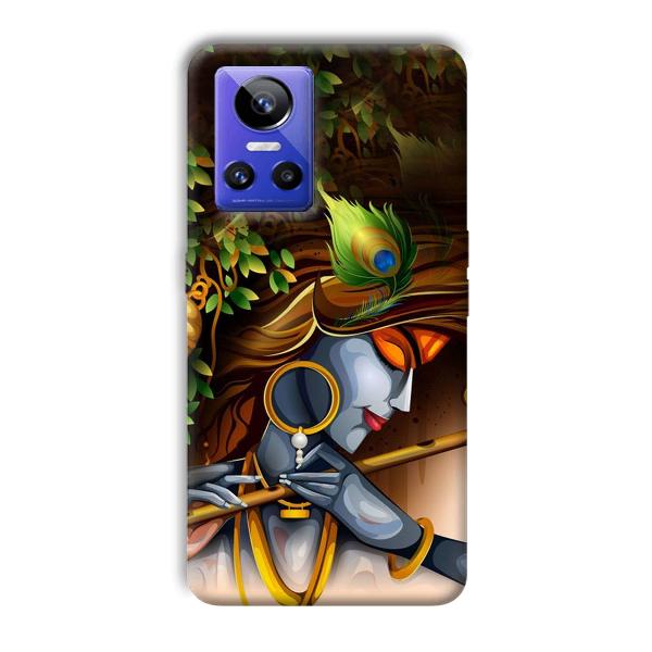 Krishna & Flute Phone Customized Printed Back Cover for Realme GT Neo 3