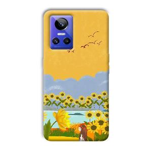 Girl in the Scenery Phone Customized Printed Back Cover for Realme GT Neo 3