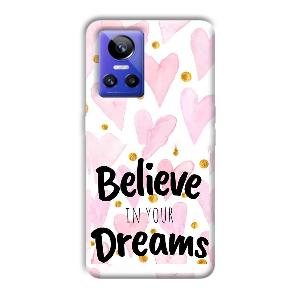 Believe Phone Customized Printed Back Cover for Realme GT Neo 3