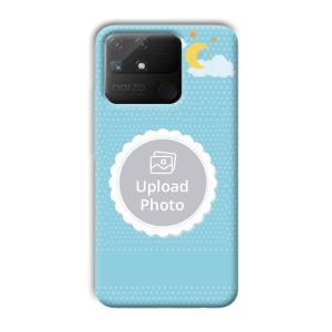 Circle Customized Printed Back Cover for Realme Narzo 50A