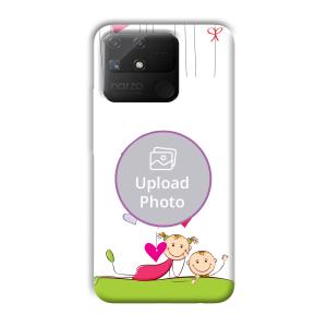 Children's Design Customized Printed Back Cover for Realme Narzo 50A