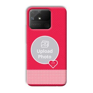 Love Symbol Customized Printed Back Cover for Realme Narzo 50A