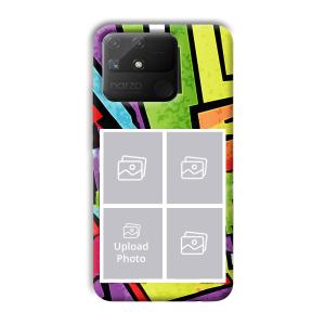 Pop of Colors Customized Printed Back Cover for Realme Narzo 50A
