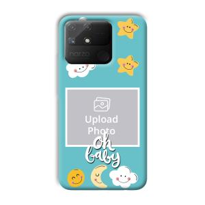 Oh Baby Customized Printed Back Cover for Realme Narzo 50A