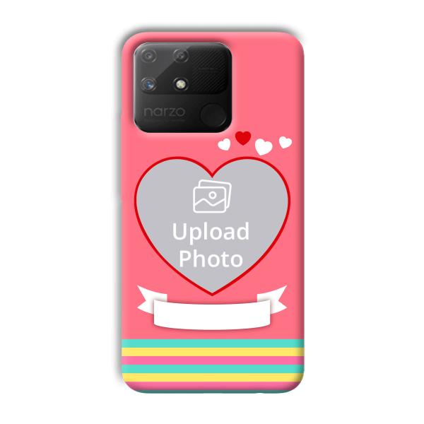 Love Customized Printed Back Cover for Realme Narzo 50A