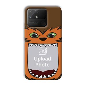 Monkey Monster Customized Printed Back Cover for Realme Narzo 50A
