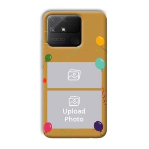 Balloons Customized Printed Back Cover for Realme Narzo 50A