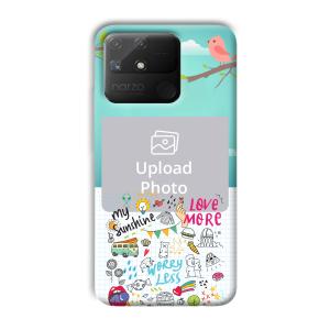 Holiday  Customized Printed Back Cover for Realme Narzo 50A