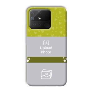 Moss Green Customized Printed Back Cover for Realme Narzo 50A