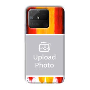 Colorful Customized Printed Back Cover for Realme Narzo 50A