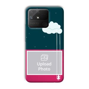 On The Clouds Customized Printed Back Cover for Realme Narzo 50A