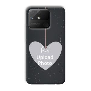 Hearts Customized Printed Back Cover for Realme Narzo 50A