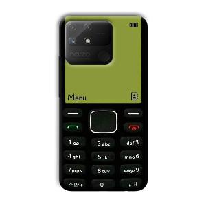 Nokia Feature Phone Customized Printed Back Cover for Realme Narzo 50A