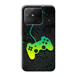 Video Game Phone Customized Printed Back Cover for Realme Narzo 50A