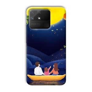 Night Skies Phone Customized Printed Back Cover for Realme Narzo 50A