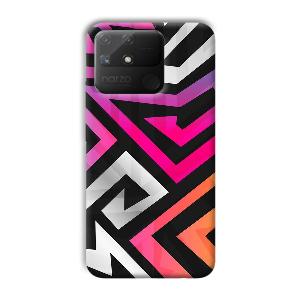 Pattern Phone Customized Printed Back Cover for Realme Narzo 50A