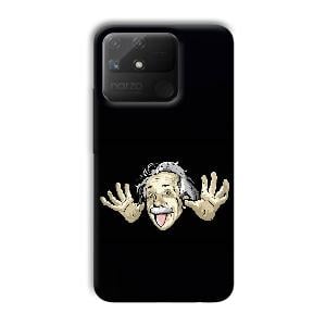 Einstein Phone Customized Printed Back Cover for Realme Narzo 50A