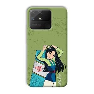 Tougher Phone Customized Printed Back Cover for Realme Narzo 50A