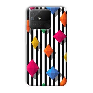 Origami Phone Customized Printed Back Cover for Realme Narzo 50A