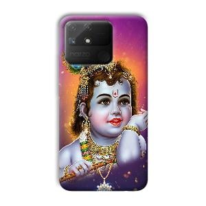 Krshna Phone Customized Printed Back Cover for Realme Narzo 50A