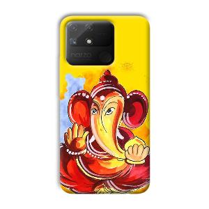 Ganesha Ji Phone Customized Printed Back Cover for Realme Narzo 50A