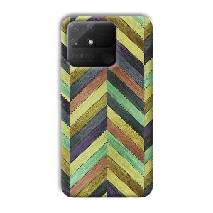 Window Panes Phone Customized Printed Back Cover for Realme Narzo 50A