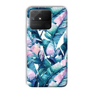 Banana Leaf Phone Customized Printed Back Cover for Realme Narzo 50A